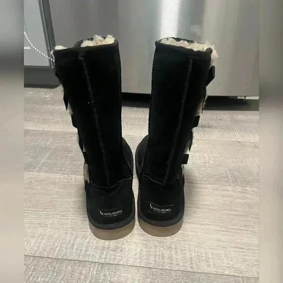 Koolaburra by Ugg Victoria Black Boots NEW - Picture 6 of 8